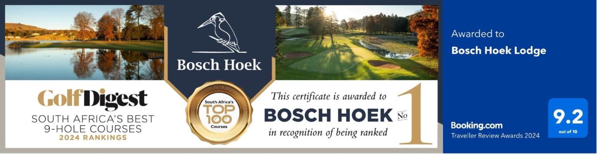 Bosch Hoek Golf & Lodge Balgowan Екстериор снимка